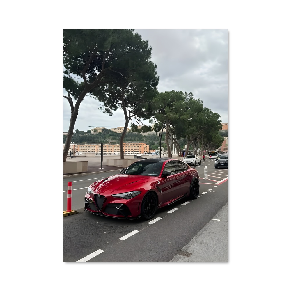Poster Roadrunner Red